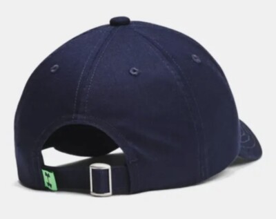 Under Armour Project Rock Unisex Kids Youth Cap Hat Midnight Navy