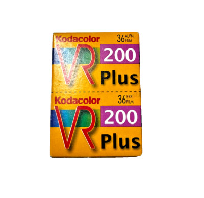2X Kodak Kodacolor VR 200 Plus Farbfilm 2x36 Aufnahmen, MHD 06/2006
