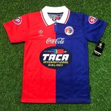 CD FAS (Soccer Jersey El Salvador), Camisa de Futbol Retro - 1994 (LOOSE FIT)