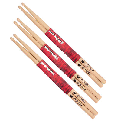 Wincent Randy Black Drumsticks 3 Paar