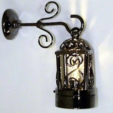 Dollhouse Battery Operated Lighting Coach Lamp 1:12 Doll House Miniatures