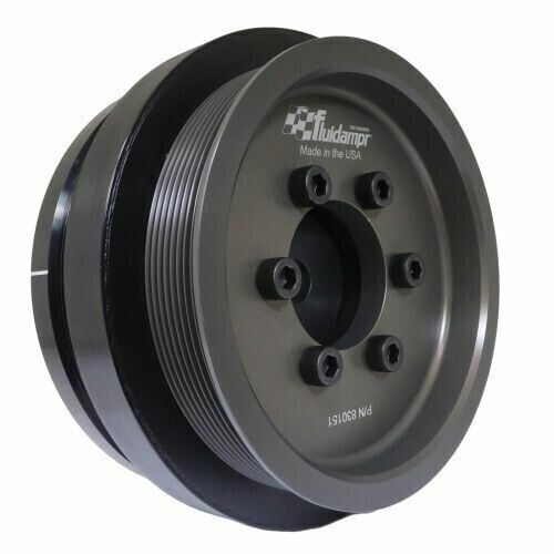 Fluidampr 830151 Harmonic Balancer External Balance Black For GMC