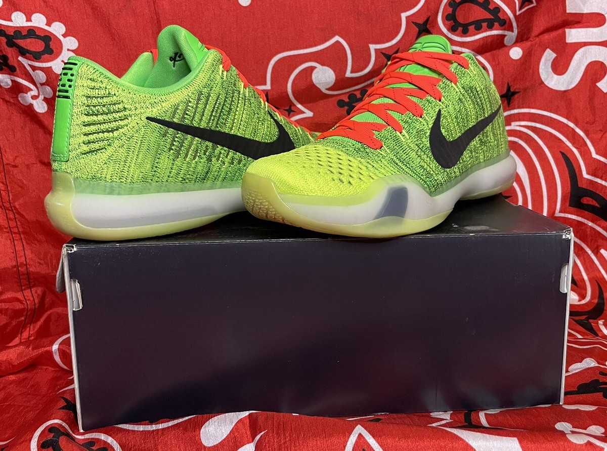 Kode X Coal Hearted Grinches NIKE KOBE X 10 ELITE LOW ID  main image 2