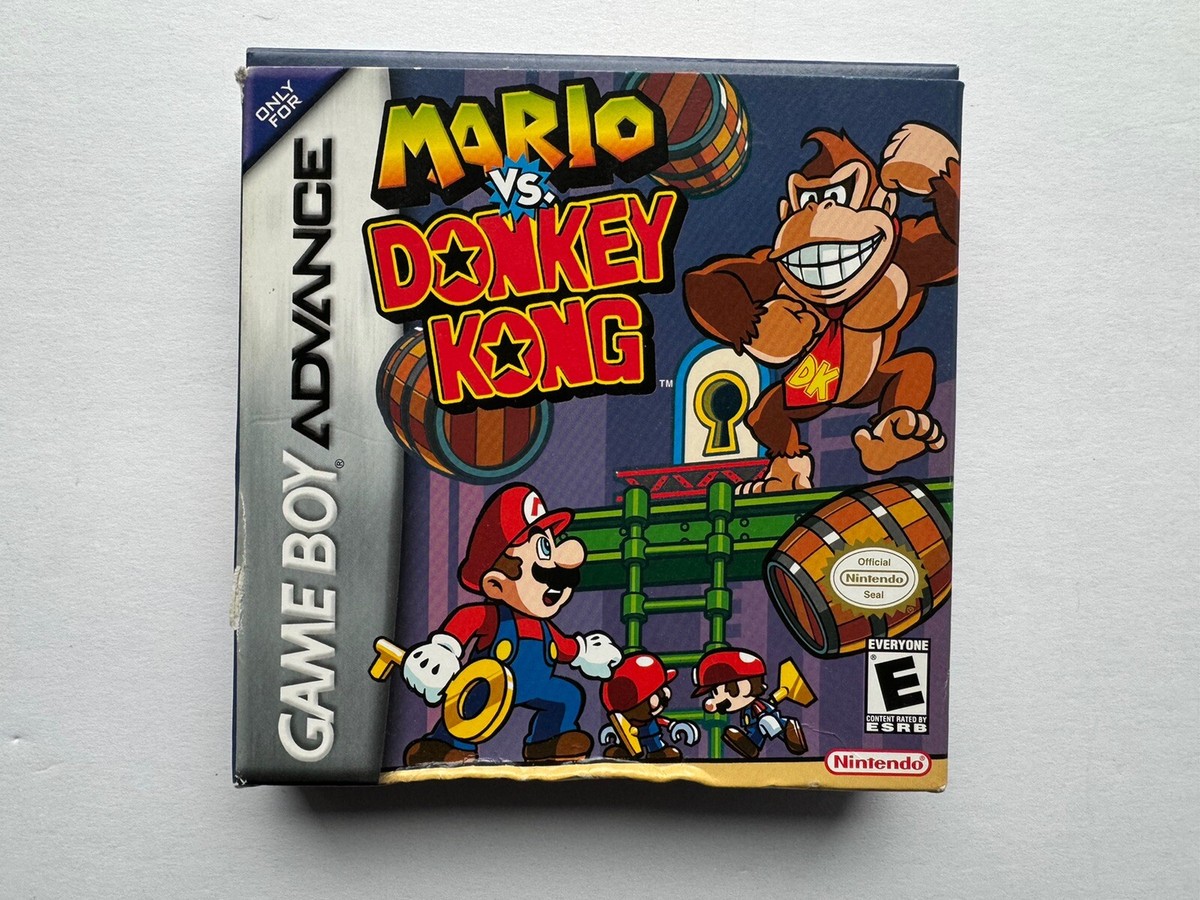 Mario Vs Donkey Kong Nintendo Game Boy Advance