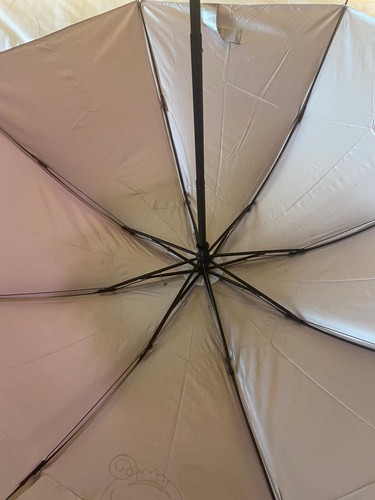 DOLL UMBRELLA Pink Folding w Hard Case Girl Japan Lady High Quality NIB Rain Sun - Picture 13 of 22