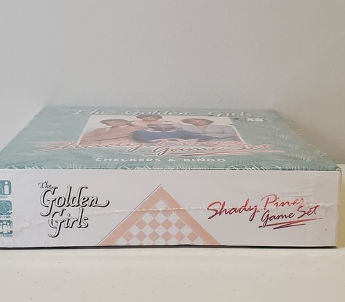 The Golden Girls Shady Pines Game Checkers & Bingo USAopoly ABC-New Sealed!! - Picture 5 of 7
