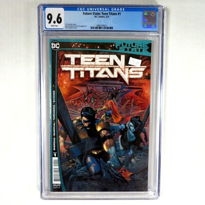FUTURE STATE TEEN TITANS #1 CGC Graded 9.6 DC Comics 2021