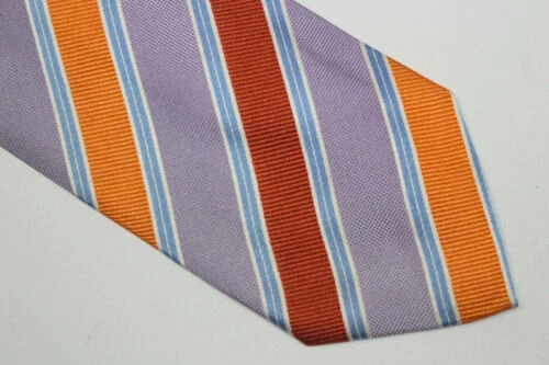 A rayas 100% Seda Corbatas para hombre Massimo Dutti