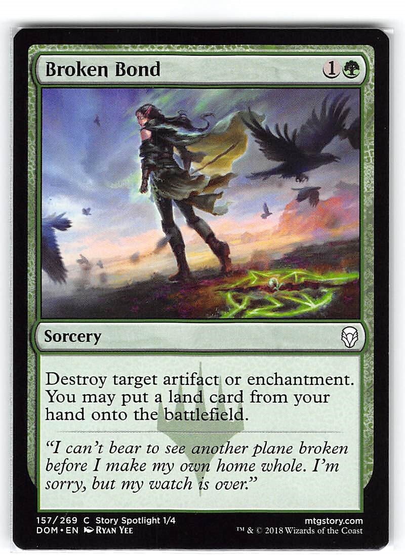 Broken Bond *Common* Magic MtG x1 Dominaria