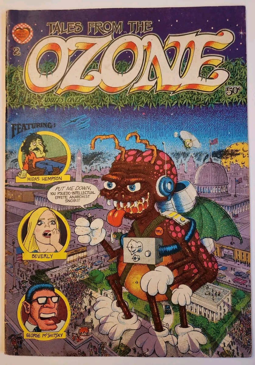 Tales from the Ozone #2 (Print Mint, 1970) Underground Comic | eBay