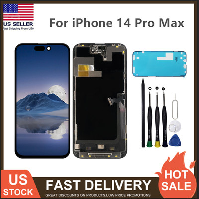 LCD Touch Screen Assembly Display Full Replacement +Tools For iPhone 14 Pro Max