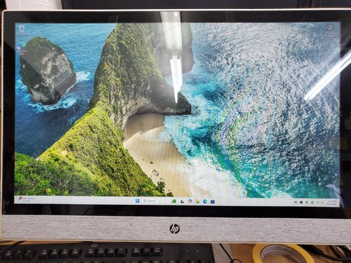 Pavilion 24-R014 AIO Computer 12 Gb Ram Win 11 Touchscreen i5-7400T 2TB - Picture 5 of 12