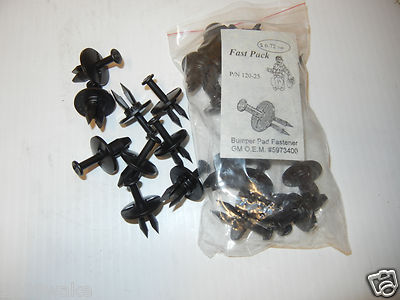 78-92 Camaro Firebird Trans Am Bumper Cover Clips  FAS120-25 / 5973400