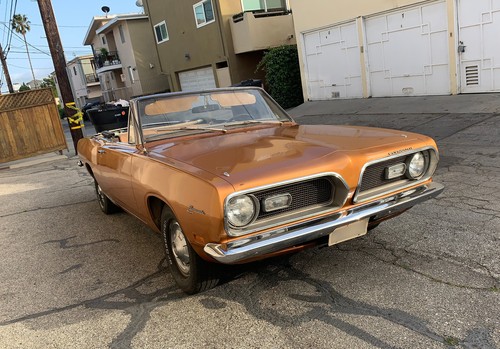 1969 Plymouth Barracuda Convertible