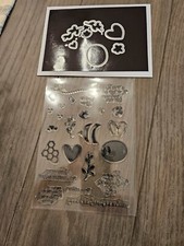 UNBRANDED STAMPS AND DIES - BEE MY VALENTINE