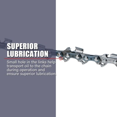 Catena Per Motosega Ad Asta 8 Pollici, Compatibile Kobalt KPS 80-08/06, Passo 3/8 LP, Calibro 050, 33 Maglie.