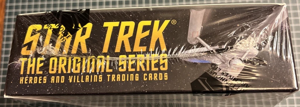 Star Trek The Original Series Heroes And Villains Card Box Double, Single Auto - Image 3 of 4