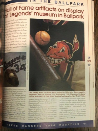 1994 Texas Rangers Opening Day Inaugural Ballpark + PROGRAM - Picture 9 of 14