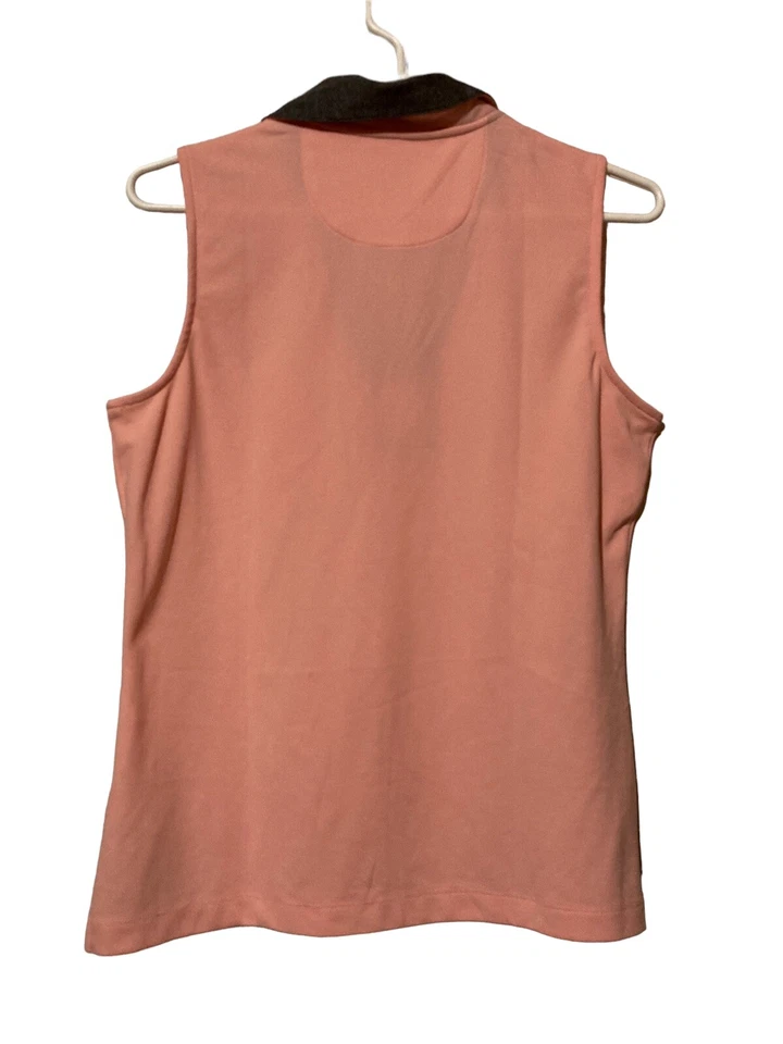 EP Pro Tech Tour Sleeveless Pullover Pink White Top sz Medium - Image 4 of 4