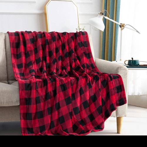 Elegante bequeme Plüsch Ganzjahres leichte Decke - 50 x 60 cm - Bild 13 von 17