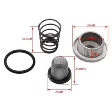 OIL Filter Strainer Cap Seal Spring For GY6 50cc 125cc 150cc 4 Stroke Scooter