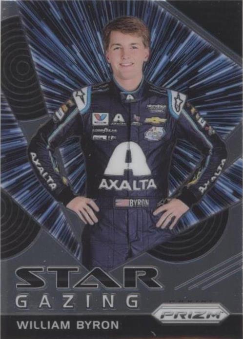 2018 Panini Prizm - Star Gazing William Byron #63 for sale online | eBay