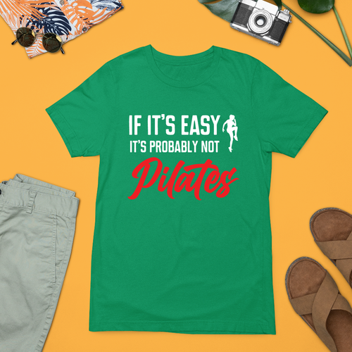 Its Probably Not Pilates T-shirt Gym Fitness Workout Yoga Exercise Funny Gifts - Picture 21 of 22