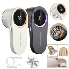 Electric Clothes Lint Pill Fluff Remover Rechargeable Fabric Sweater Fuzz Shaver