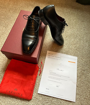 Carmina Oxford 80386 RAIN last, black size 9 UK, 10 US Carmina Oxford 80386 RAIN last, black size 9 UK, 10 US