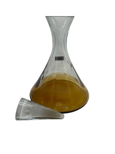 Decanter cristallo Evolution Waterford grande piramide 9,25” nuovo senza scatola barware - Foto 3 di 10