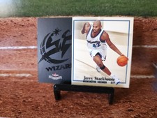 2003-04 Fleer Patchworks Washington Wizards Basketball Card #90 Jerry Stackhouse