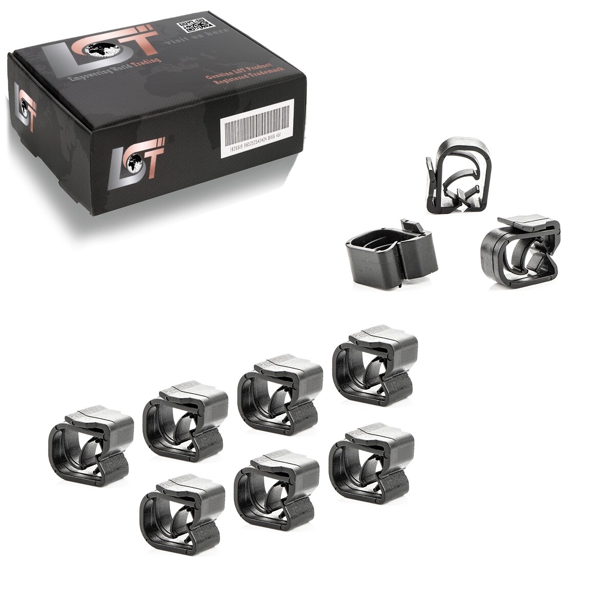 10x Cable Holder Clamp for Wiring Harness Headlight for BMW X1 E84 Z4 E89