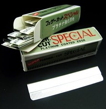 10PC FEATHER CUT STAINLESS BLADE HAIR STYLING RAZOR THINNING SHEARS JAPAN MADE