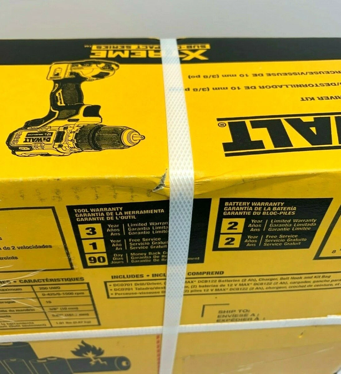 Dewalt dcd701f2 xtreme 12v new arrivals