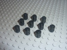 10 x cylindre Black LEGO ref