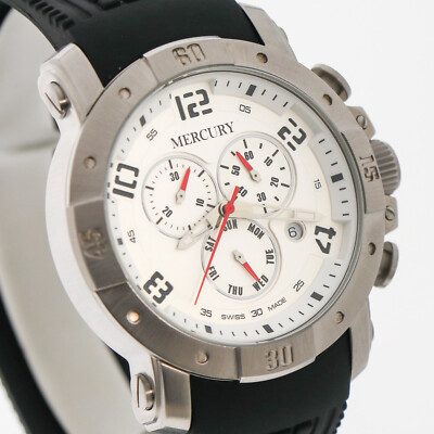 Mercury - Swiss Chronograph Quartz - ME265-SX-1 Komplettset Neu