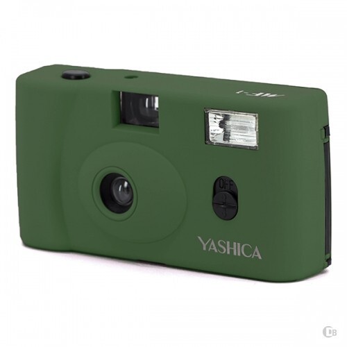 YASHICA MF-1 Snapshot Art Toy Camera 35mm Film Green Color 31 Wide Lens Manual - Picture 1 of 3