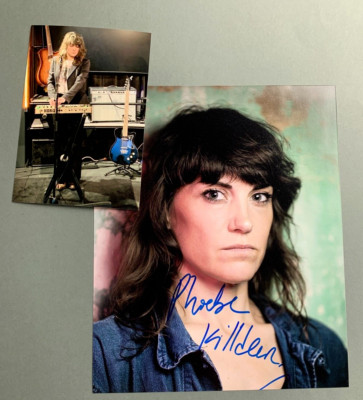 PHOEBE KILLDEER ''Kill The Pain'' In-Person Signed Photo 20x25 Autograph + Photo