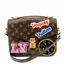 LOUIS VUITTON M43991 PochetteMetisMM Patchies 2WAY bag Hand Bag
