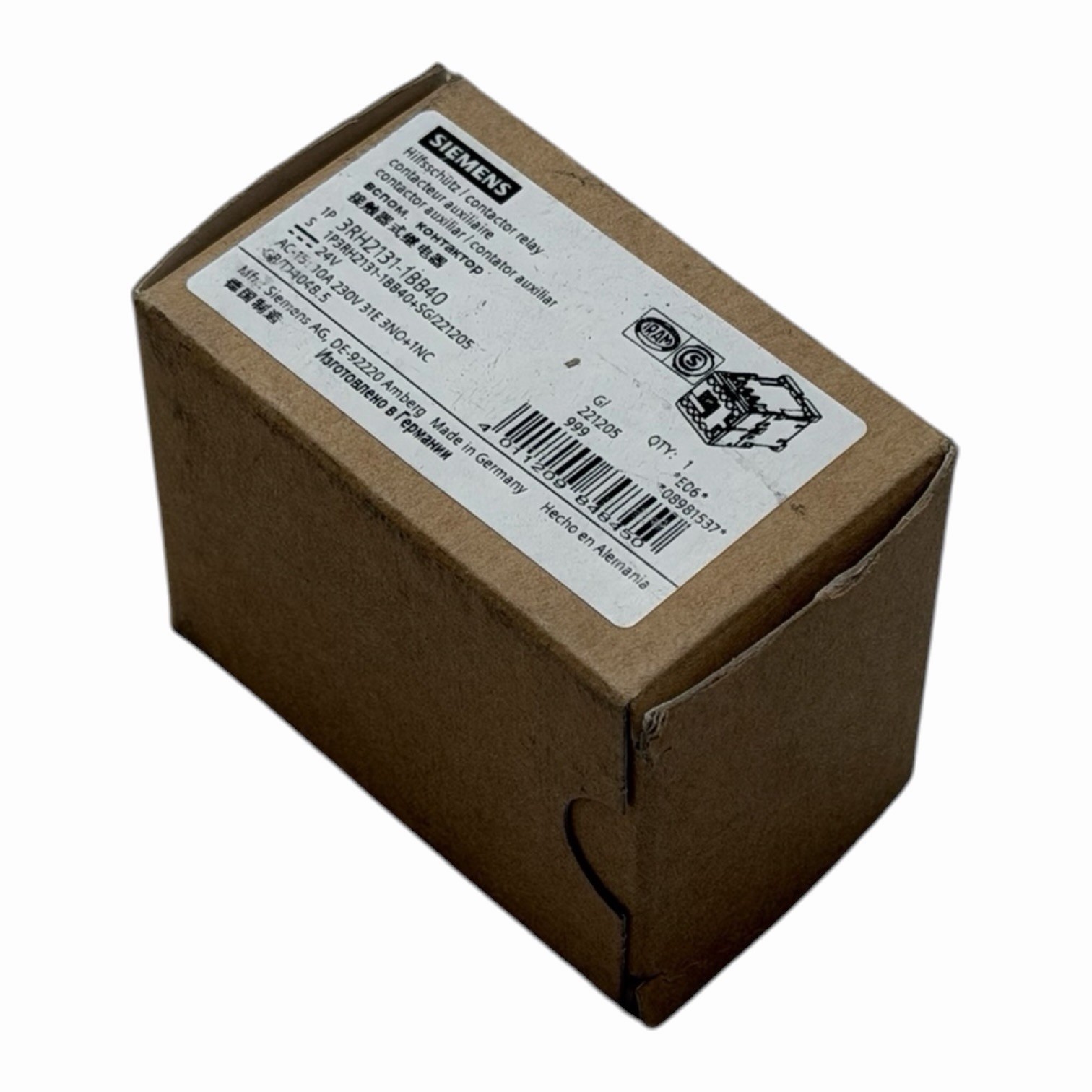 Siemens Sirius 3RH2131-1BB40 | 3RH2 131-1BB40