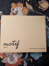 Motif Duo Double Electric Breast Pump with Hands-Free Pumping Bra NEW IN BOX