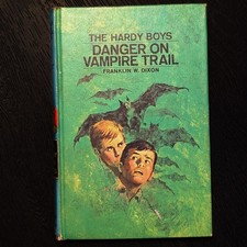 50 Danger on Vampire Trail (1971): Vintage Hardy Boys Book