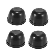 4Pcs 83mm Universal Car LED Headlight Headlamp Dust Cap Cover Rubber