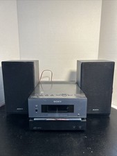 SONY Micro Hi-Fi System AM/FM Radio CD Player CMT-BX1  Sony Speakers SS-CBX1