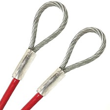 1/4 COATED GALVANIZED STEEL CABLE ALUMINUM SL...