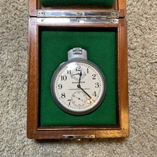 Vintage Hamilton Watch Co. Model 22 Chronometer Watch US Navy 1942 WW2