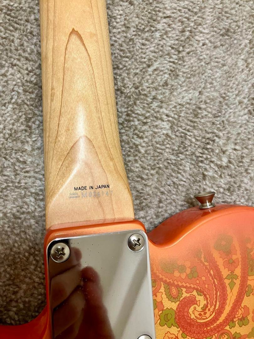 Fender Japan MTL-42 Mini Telecaster Pink Paisley (1992–93) MIJ