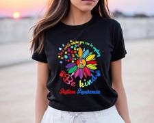 be kind Autism Awareness Comfort Tee Shirt Special Support Gift