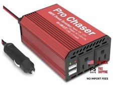 400W Power Inverters for Vehicles DC 12v to AC 110v Car Inverter