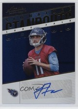 2018 Panini Absolute Signature Standouts Spectrum Blue Luke Falk #SS-LF Auto 9l6